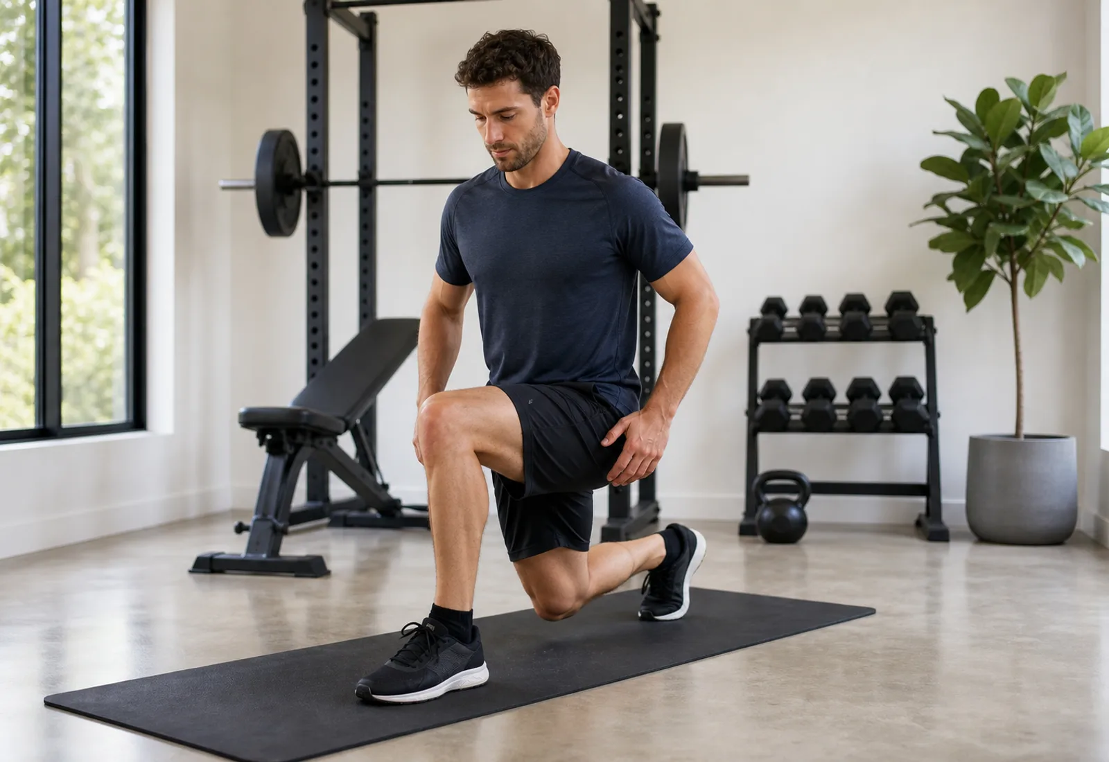 Knee pain when lunging